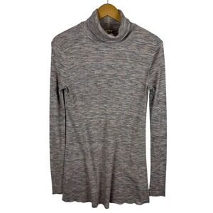 Free People We The‎ Free Ribbed Knit Turtleneck Top Size XS Long Sleeve Stretch